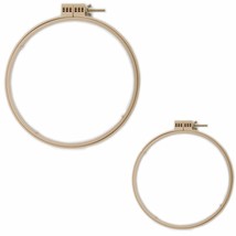 Morgan Quality Products No-Slip Embroidery Hoops Bundle, Interlocking To... - £23.50 GBP+