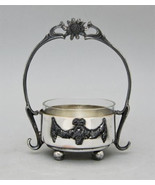 Antique Polish Warsaw Art Nouveau Kummer Marked SilverPlated Centerpiece... - $208.51 CAD