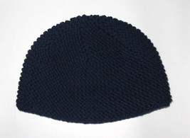 dark blue merino wool mens beanie eco-friendly oeko-TEX, winter mens hat - $29.32+