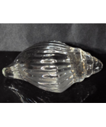 Murano Art Glass Sculpture Sea Shell Paperweight Vintage Hand Blown Lead... - €25,71 EUR