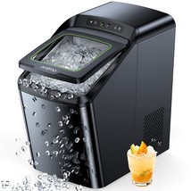 Nugget Ice Maker, Ice Makers Countertop, Self Cleaning And Auto Water Refill, 3Q - £298.03 GBP
