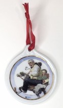 1997 Norman Rockwell Christmas Tree Ornament Gramps At The Reins JC Penney - £9.00 GBP