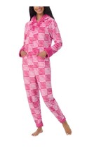 Hello Kitty Womens Pajama Pink One-Piece Hood Ears Pockets Fleece Plush ... - $44.99 Hello Kitty Womens Pajama Pink One-Piece Hood Ears Pockets Fleece Plush ... - $44.99