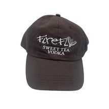 Firefly Sweet Tea Vodka Canvas Baseball Hat Cap Brown Unisex Adjustable - $14.84