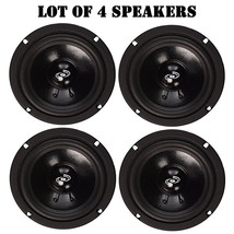 Lot of (4) Pyle PDMR5 Car DJ/Home Mid Bass Mid Range 400W, 5&quot; Speakers D... - $69.36