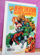Vintage Marvel Heroes Reborn The Return Part 3 Of 4 December #3 Comic Bo... - $14.84
