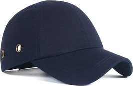 Baseball Bump Cap, Safety Hard Hat Comfortable Lightweight Head, Dark Blue - £27.43 GBP