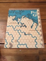 SPI Frederick The Great The Campaigns Of The Soldier King Board Game Map - $334.31 MXN