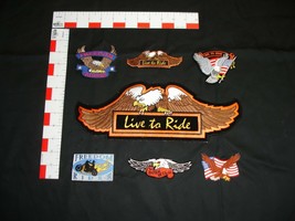 Motorcycle patch set collection - £13.93 GBP