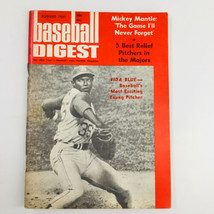 VTG Baseball Digest Magazine August 1971 Vida Blue The Young Pitcher No Label - £10.62 GBP