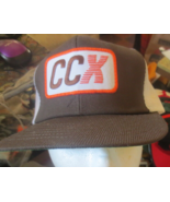 Vintage USA made CCX Trucking Trucker Snapback Tonkin Patch logo - $9.46