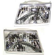 FIT 2001-2010 MAZDA B2300 B3000 TRUCK HEADLIGHTS HEAD LIGHTS LAMPS PAIR - £94.23 GBP