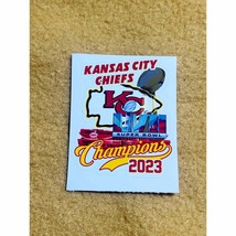 Kasas City Chiefs-Football Super B 57 Champions High Quality Sticker - £2.75 GBP