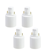 4 Pcs Light Socket Adapter Gx23 to E27 Converters Lamp Holder 2 Pin Bulb... - €12,49 EUR