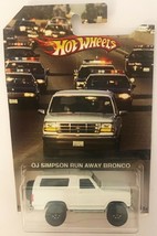 OJ Simpson  &#39;85 FORD BRONCO CUSTOM-Made Hot Wheels w/Real Riders Rubber ... - $171.99