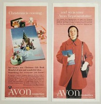 1954 Print Ad Avon Cosmetics for Christmas Happy Sales Represenative - £10.93 GBP