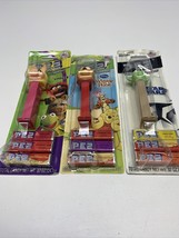 Lot Of 3 Disney PEZ Dispensers Miss Piggy Pooh Bear Yoda Muppets Star Wars LG - £11.59 GBP