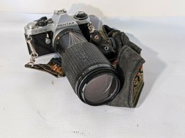 Pentax ME Super 35 mm Camera w/ Telephoto SMC 70-210 mm 1:4 Lens Filter Strap - £70.52 GBP