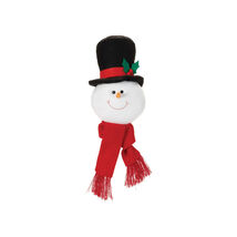 Plush Snowman Head Ornament (Set of 2) - $1,150.41 MXN