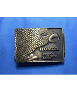 VINTAGE **HONDA** SOLID BRASS MOTORCYCLE BELT BUCKLE - EAGLE - $54.59 CAD