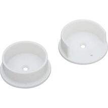 Stanley N211-490 Pole Sockets 1-5/8" White - $16.33