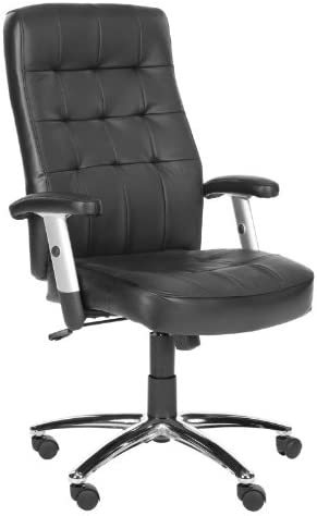 Black Desk Chair From Safavieh Home Collection Named Olga. - $395.92