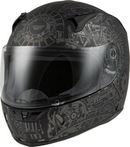 FLY RACING Revolt Matrix Helmet, Matte Gray/Black, 2X-Large - £125.26 GBP