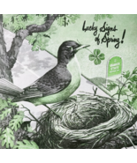 1947 Quaker State Motor Oil Advertisement Robin Bird Spring Automobilia ... - €34,73 EUR
