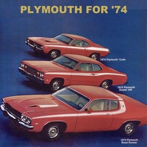 1974 Plymouth Cuda, Duster, Road Runner  | POSTER 24 X 24 INCH | Vintage classic - £17.70 GBP