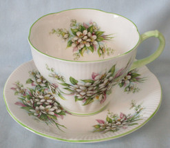 Royal Albert Blosson Time Series Orange Blossom Cup &amp; Saucer - £11.82 GBP