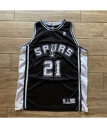 Vintage Tim Duncan Vintage Reebok San Antonio Spurs NBA Jersey Size Large - $75.00