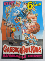 1987 Topps Gpk Garbage Pail Kids OS6 Series 6 6th Box Poster Promo Vintage - £23.70 GBP