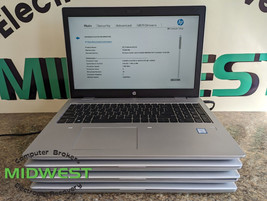(Lot of 4) HP ProBook 650 G5 i5-8365u 1.6GHz 16GB 256GB SSD - £468.97 GBP