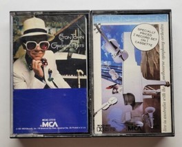Elton John Live in Australia &amp; Greatest Hits Cassette Lot - £7.86 GBP