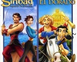 Sinbad: Legend of Seven Seas &amp; Road to El Dorado DVD (Double Feature) NE... - $9.26