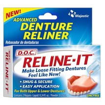 D.O.C. Reline-It Advanced Denture Reliner Kit ( Pack of 2) - £24.77 GBP