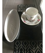 Vintage  English  Side Plate &amp; Wedgewood English Bone China Tea Cup and ... - $38.33 CAD