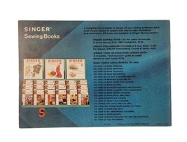 Vintage Singer Co 1963 Ideas For Zig Zag Sewing Booklet  - $14.99