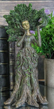 Celtic Greenman Tree Woman Gaia Dryad Ent Native Morning Beauty Sunrise Figurine - £19.17 GBP