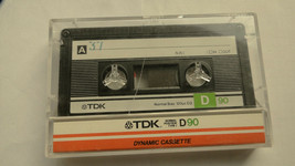 Vintage TDK D90 Dynamic  Audio Cassette  - $8.05