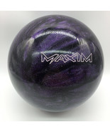 Ebonite Maxim 14lbs Purple Black Sparkle Undrilled Bowling Ball - £52.85 GBP