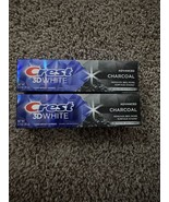 Lot Of 2 Crest 3D White Advanced Charcoal Toothpaste 3.3 Oz - $10.78 CAD
