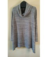 New! Women&#39;s Plus 3X WORKSHOP Republic Clothing Cowl Neck GREY Sweater - €21,28 EUR