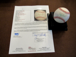 Kirby Puckett Minnesota Twins Hof Signed Auto Vintage Oal Game Baseball Jsa Loa - £158.26 GBP