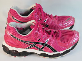 ASICS Gel Nimbus 14 Running Shoes Women’s Size 7 US Excellent Condition Pink - £41.88 GBP