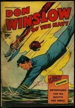 Don Winslow of the Navy #54 1948- Fawcett golden age war comic F/G - £30.84 GBP