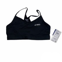 Asics Womens Harmony Compress Racerback Bra in Black, Size X-Large XL NWT - £12.53 GBP