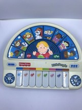 Fisher Price Little People Hard Plastic Toy Growing Smart Musical Piano Works - £7.85 GBP