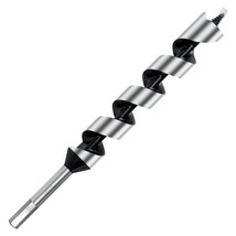 1-1/4 Inch X 12 Inch Long Auger Drill Bit For Wood, Hex Shank Ship Auger... - £25.28 GBP