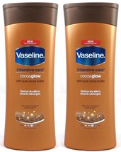 2 Pack Vaseline Intensive Care Cocoa Radiant For Dry Skin 10 Fl Oz Each - $23.76